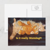 Ochtend?? Briefkaart (Voorkant / Achterkant)