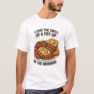 Ochtend Fry-Up Fan – Brits Ontbijt T-shirt