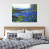 Ochtend in de Bluebonnets Canvas Afdruk (Insitu (Slaapkamer))