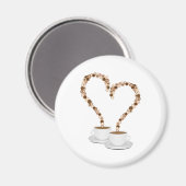 Ochtend koffie magneet (Voorkant / Achterkant)