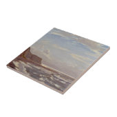 Ochtend Seashore op het eiland Wight Tegeltje (Zijkant)