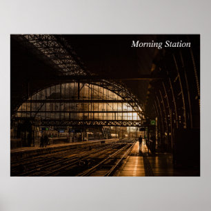 Ochtend Station Poster