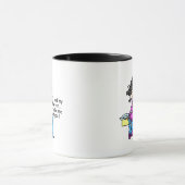 Ochtend voor koffie Humor Mok (Midden)