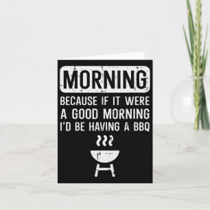 Ochtend, want als goede BBQ Byrbecue grillen Manne Kaart