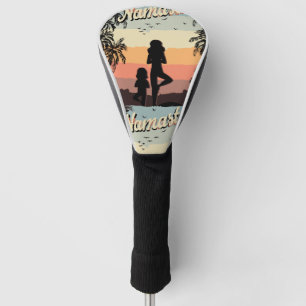 ochtend yoga met moeder golfheadcover