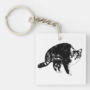 Ochtendbel Tabby Sleutelhanger