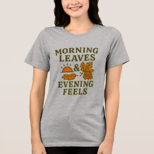 Ochtendbladeren & Avondgevoelens T-shirt   Cozy 