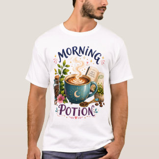 Ochtenddrankje – Magische Koffieliefhebber Cozy De T-shirt