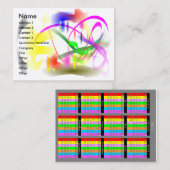 ochtenddroom 2011 visitekaartje (Voorkant / Achterkant)