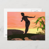 ochtendduik briefkaart (Voorkant / Achterkant)