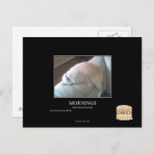 ochtenden briefkaart (Voorkant / Achterkant)