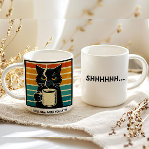 Ochtendhumeur Kat Koffie Extra Grote Beker