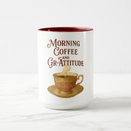 Ochtendkoffie en Gr-Attitude Mok