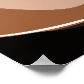 Ochtendkoffie, koffiebonen en koffiekopje poster (Hoek)