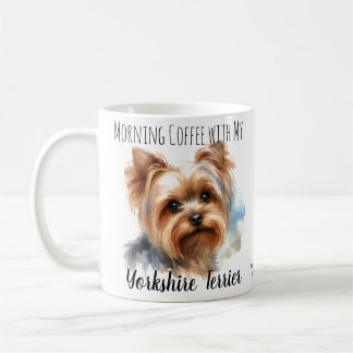 Ochtendkoffie met Yorkshire Terrier Schattigee Mok