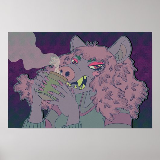 Ochtendkoffie Poster (Voorkant)