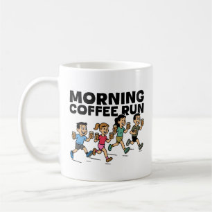 Ochtendkoffie run koffiemok