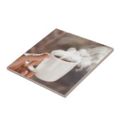 ochtendkoffie tegeltje (Zijkant)