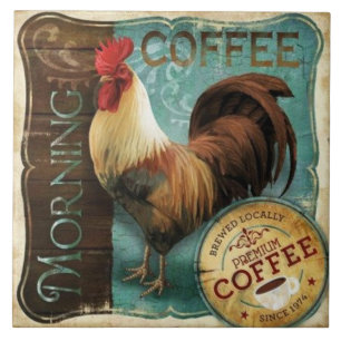 Ochtendkoffie Tegeltje