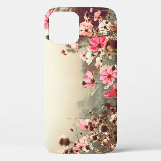 Ochtendlicht, bloeiende roze kosmos. Case-Mate iPhone case (Achterkant)