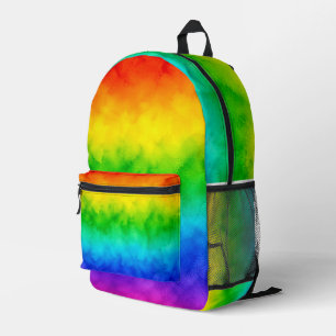 Ochtendlicht door kristallen prisma bedrukte rugzak