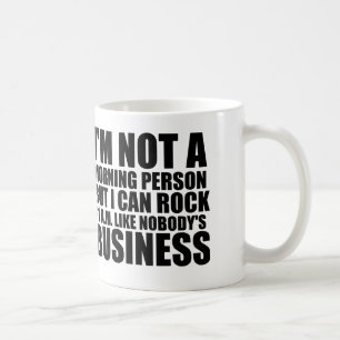 ochtendmens koffiemok