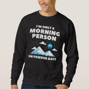 Ochtendmens Sneeuw Trui