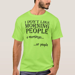 Ochtendmensen T-shirt