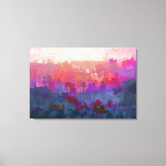 OCHTENDMIST CANVAS AFDRUK (Voorkant)