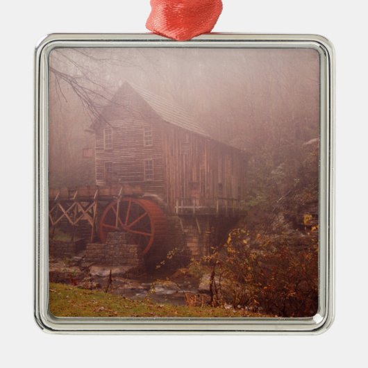 Ochtendmist Metalen Ornament (Voorkant)