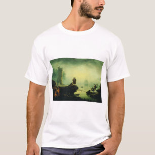 Ochtendmist op zee door Joseph Vernet T-shirt
