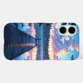 Ochtendreflecties op het meer Case-Mate iPhone case (Achterkant (horizontaal))