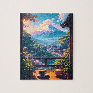 Ochtendrust over Fuji Legpuzzel