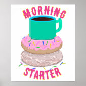 Ochtendstarter Poster (Voorkant)