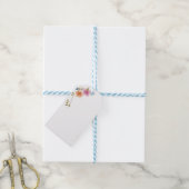 Ochtendweide Bloesems Cadeaulabel (Met Touw)