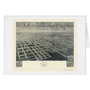 Ocilla, GA Panorama Map - 1908