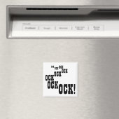 OCK! Multi-OCK! Vierkante magneet (Insitu (Vaatwasser))