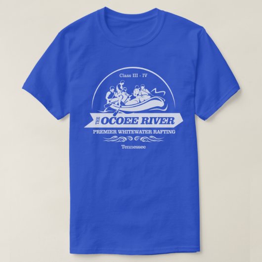 Ocoee (rafting2) t-shirt (Design voorkant)