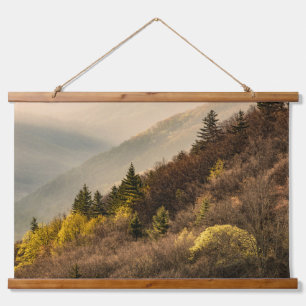 Oconaluftee Valley Overlook   North Carolina Hangend Wandkleed
