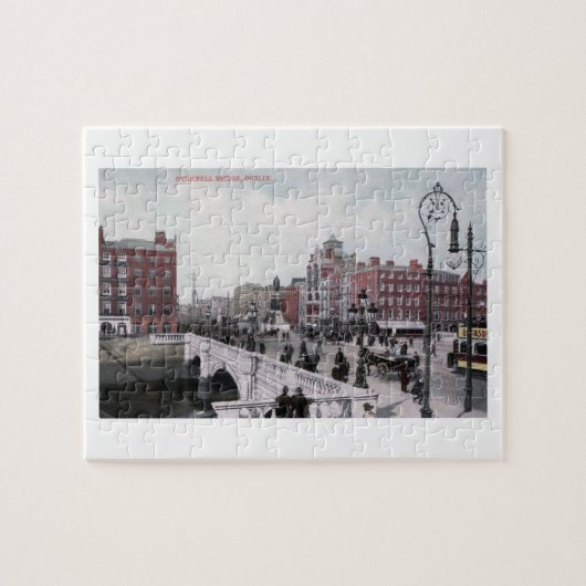 O'Connell Bridge, Dublin, Ierland,  Legpuzzel (Horizontaal)