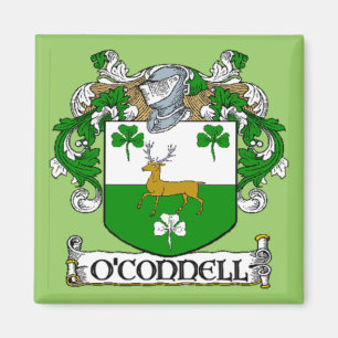 O'Connell Coat of Arms Magnet Magneet