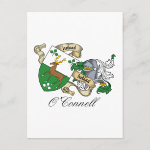 O'Connell Family Crest Briefkaart