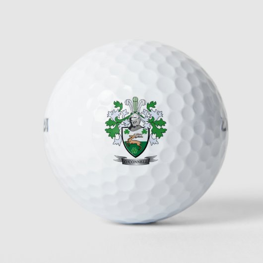 O'Connell-wapenschild Golfballen (Voorkant)