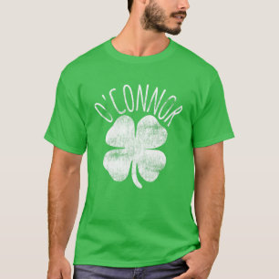 O'connor Familienaam Matching St. Patrick's Day Ir T-shirt