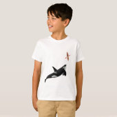 Ocra et T-shirt de kayak pour des enfants (Devant entier)
