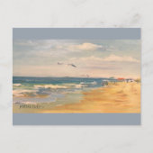 Ocracoke Beach Briefkaart (Voorkant)