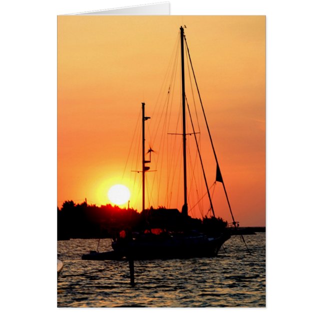 Ocracoke Harbour Sunset (Voorkant)