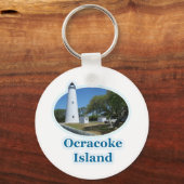 Ocracoke Island, North Carolina Sleutelhanger (Voorkant)