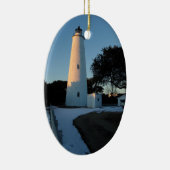 Ocracoke, kerstdag keramisch ornament (Rechts)