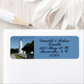 OCRACOKE LIGHTHOUSE ETIKET (Insitu)